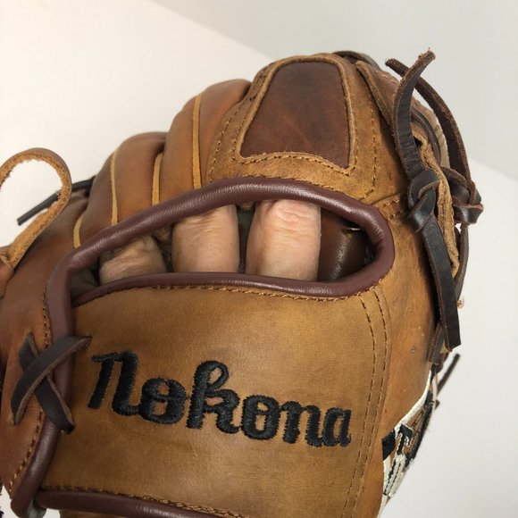 Nokona TN1200 Pro Elite Series Baseball Glove -RHT- Collectible ONE OF A KIND - Picture 14 of 15
